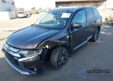 2018 Mitsubishi Outlander Sel from USA, damaged, VIN JA4AD3A3XJZ014787